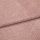 Textured woven upholstery fabric, dusty rose with small creamy fleck pattern, folded in two layers; lying flat on a neutral surface under soft, diffuse studio lighting for detail display.