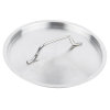 7-inch Optio™ flat stainless steel cover