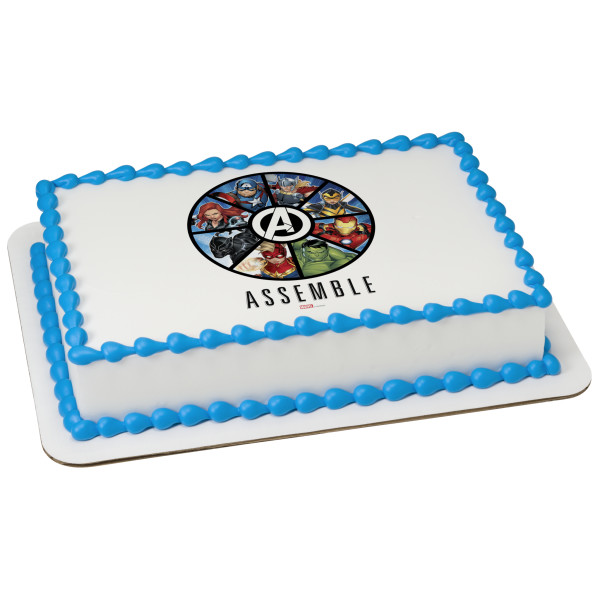 MARVEL Avengers Assemble PhotoCake® Edible Image®