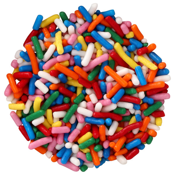 Bright Rainbow - Red 3 Free Sprinkles
