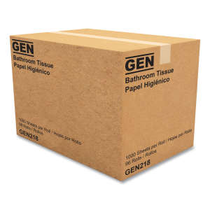 Gen, 1 ply, 4in Bath Tissue