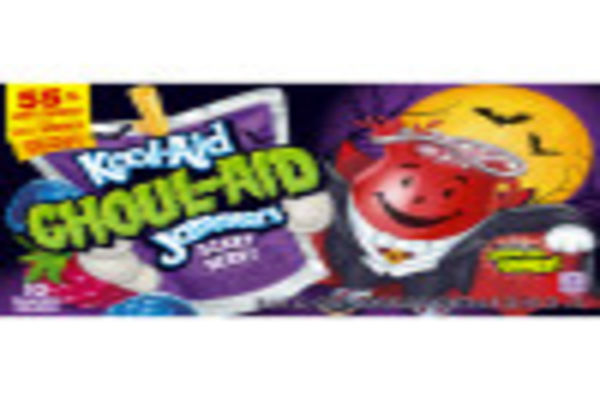 Kool Aid Ghoul Aid Scary Blackberry Ready To Drink Soft Drink 10 6 Fl