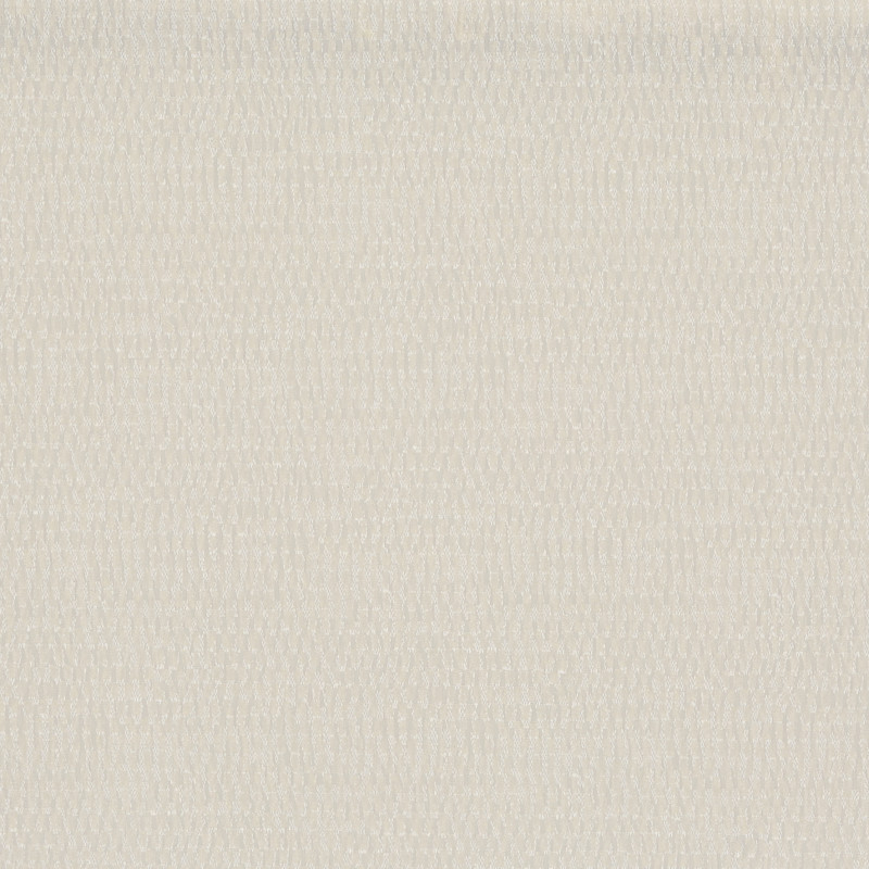 Beige woven fabric with subtle vertical ribbed texture; filling the frame and showing fine yarn patterns with slight sheen; evenly lit close-up in neutral, soft lighting with no visible surroundings.