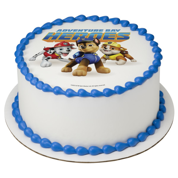 PAW Patrol Adventure Bay Heroes PhotoCake® Edible Image®