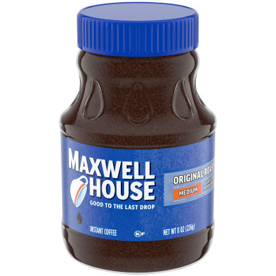Maxwell House The Original Roast Instant Coffee, 8 oz Jar