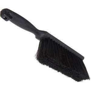 Carlisle, Flo-Pac, 8in, Counter Brush With Horsehair, Horsehair Bristles, Black