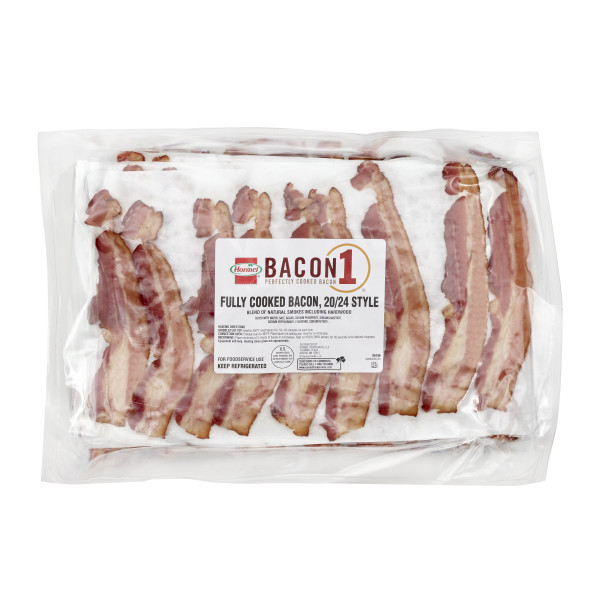 HORMEL(r) BACON 1(tm) 20/24 Style 288 Sl . C1CB - Front Center Inner Pack (Hi Res)