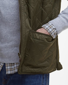 Gilet trapuntato/fodera con zip Polarquilt 