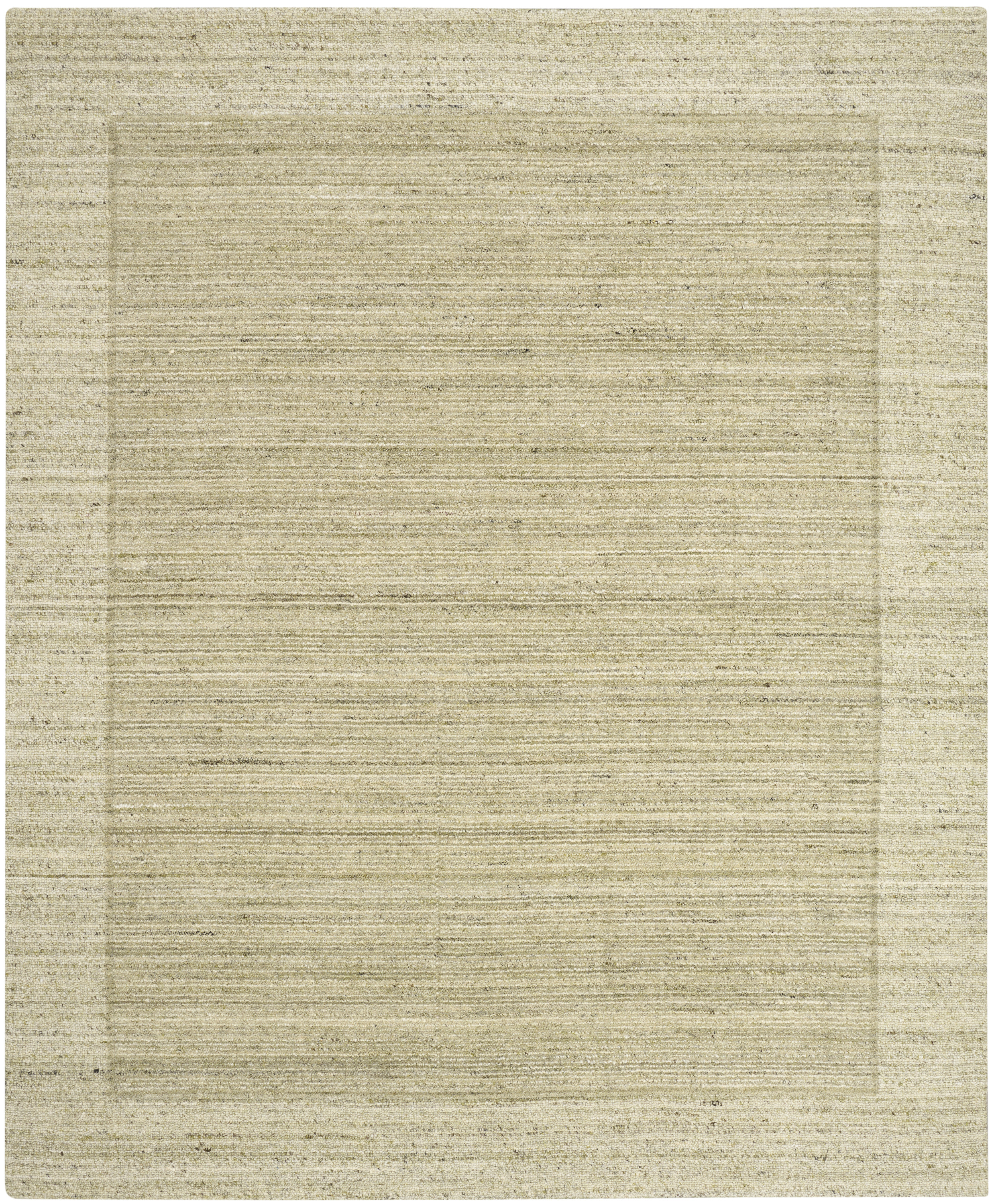 Calvin Klein CK082 Ridge 9'9" x 13'9" Sage Ivory Farmhouse Indoor Rug