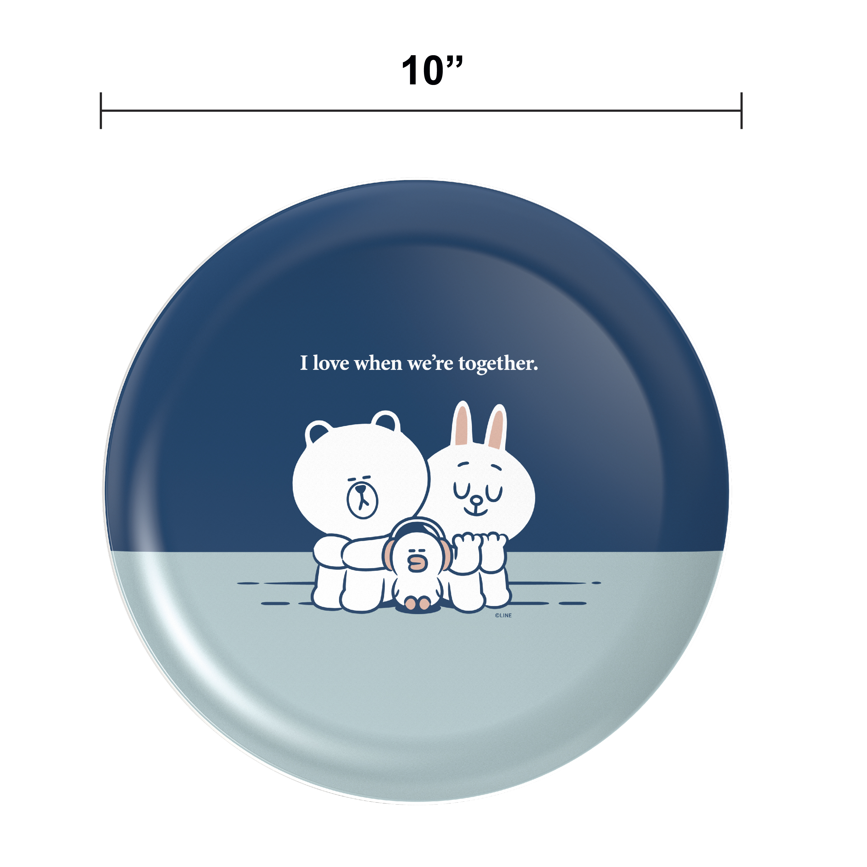 Zak Dinnerware Dinnerware Set, Cuddly Friends, 2-piece set slideshow image 5 Zak Dinnerware Dinnerware Set, Cuddly Friends, 2-piece set slideshow image 5