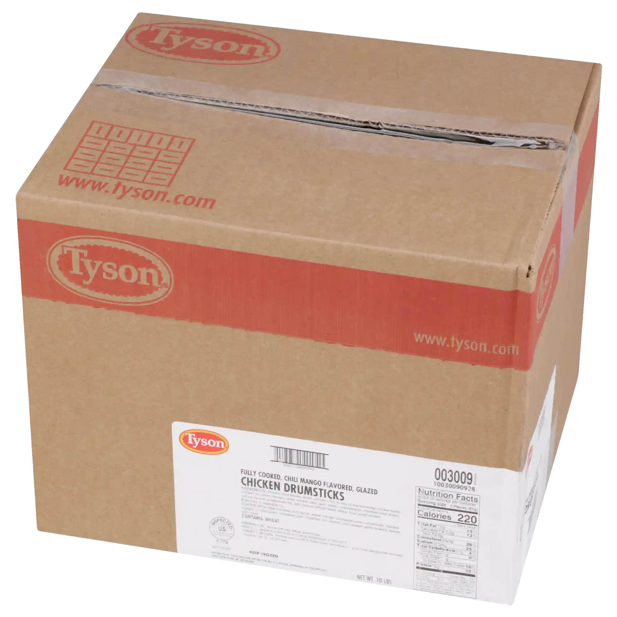 Tyson® Fully Cooked Chili Mango Glazed Chicken Drumsticks_image_5