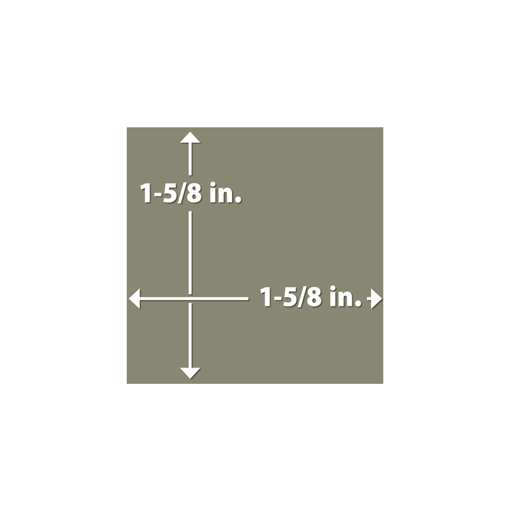 Vaudeville Taco Oliva 1-5/8 in. x 1-5/8 in. Porcelain Floor and Wall Tile