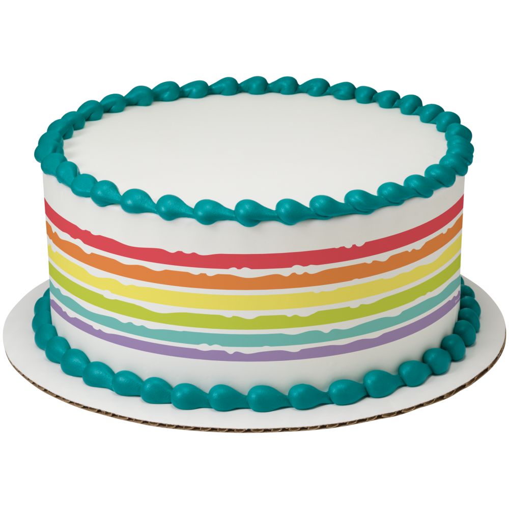 Image Cake Pastel Rainbow