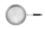 14-inch Wear-Ever® rivetless fry pan with natural finish and silicone handle