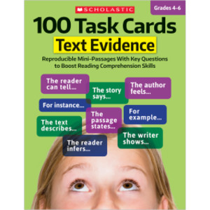 100 Task Cards: Text Evidence