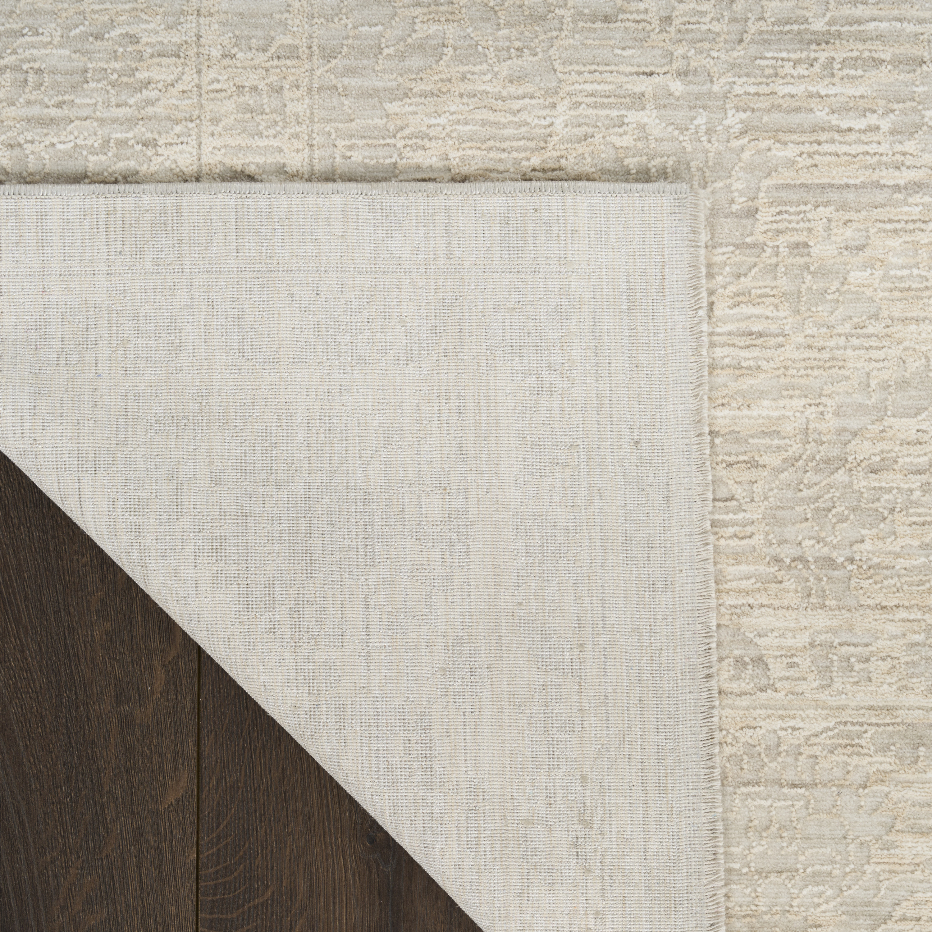 Nourison Shadows 7'10" x 9'10" Ivory Grey Vintage Indoor Rug