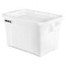 Rubbermaid Commercial, BRUTE, NSF Tote with Lid, 20 gal, White