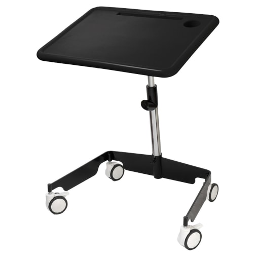Kore Design Kids Sit-Stand Mobile Student Desk 31" to 38" - Black