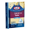 Kraft Slim Cut Swiss Cheese Slices with 2% Milk, 18 ct Pack