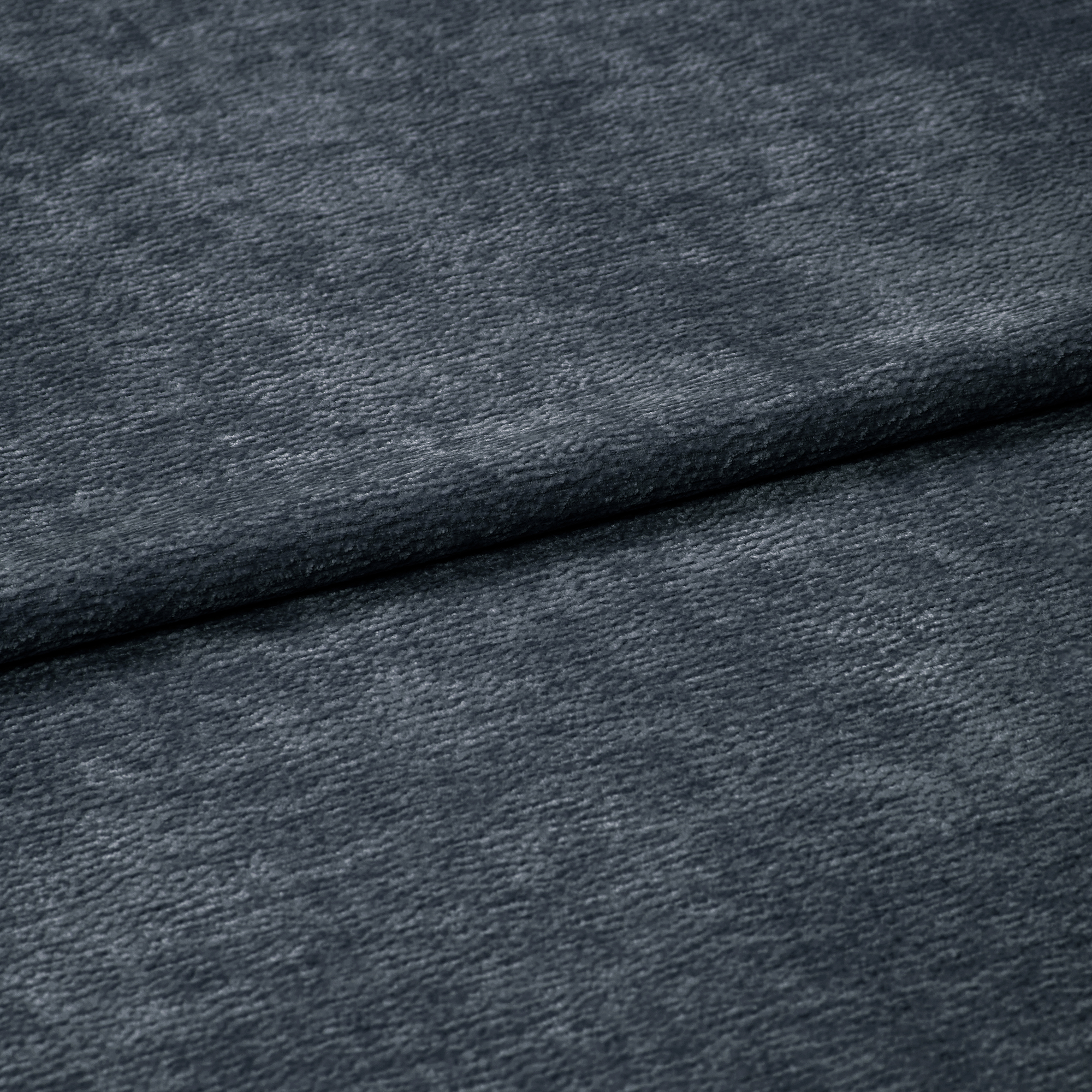 Pique Dark Blue Curtains