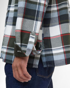 Grasmoor Relaxed Long-Sleeved Shirt Olive