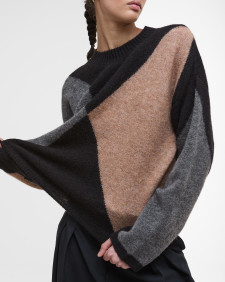 Sabrina Crew Neck Jumper Multi