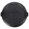 Rubbermaid Commercial, BRUTE, Self-Draining, Round, Plastic, 55 gal, Black, Receptacle Lid