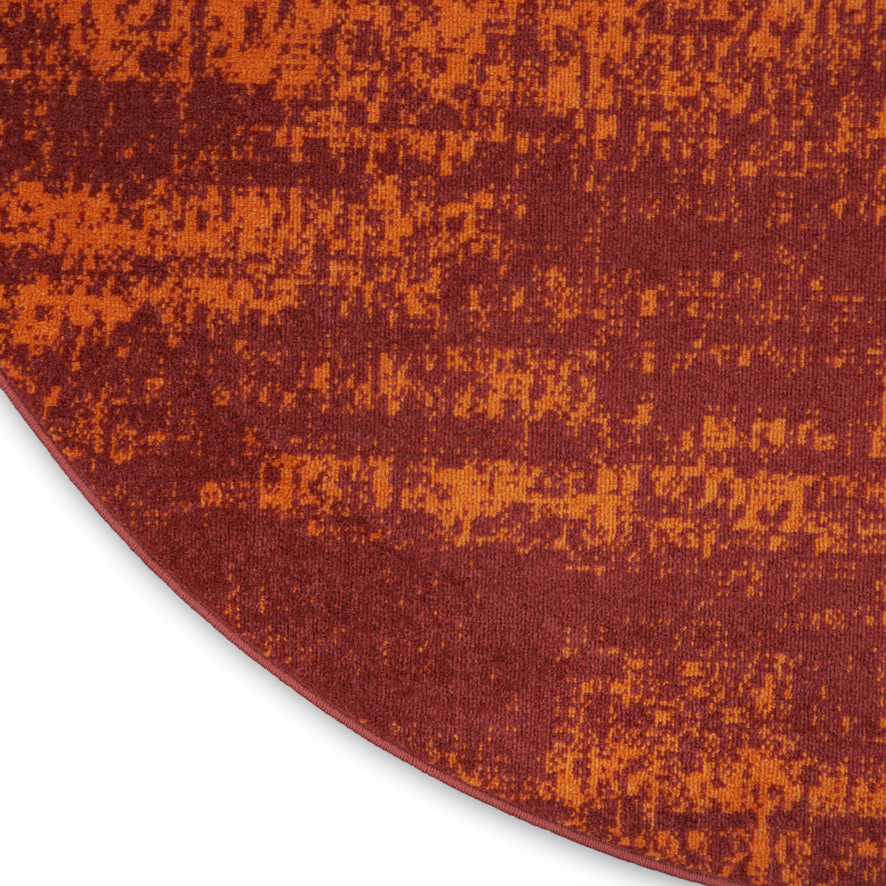 Nourison Nourison Essentials 8' x Round Red Modern Rug