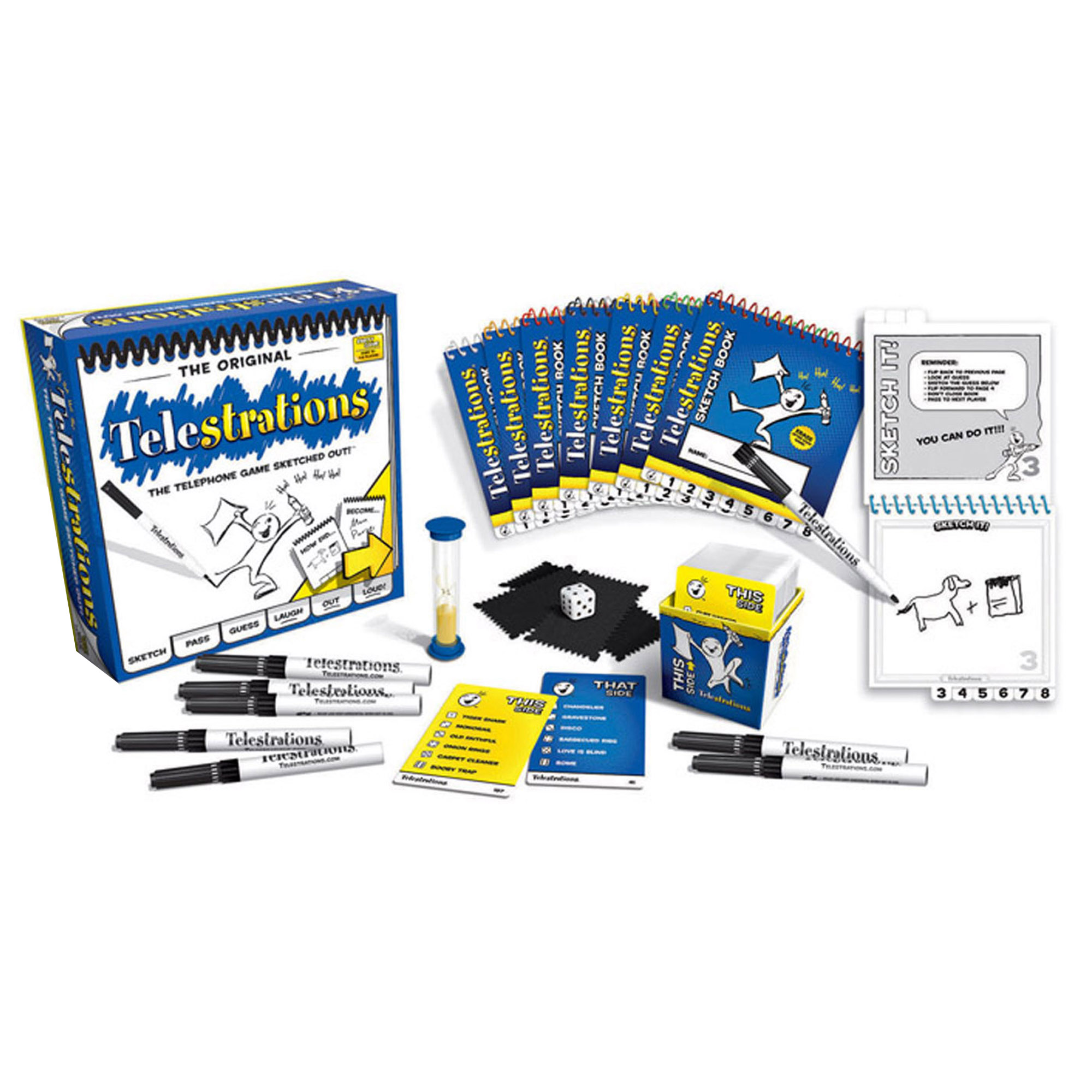 USAopoly Telestrations 8 Player: The Original image number null