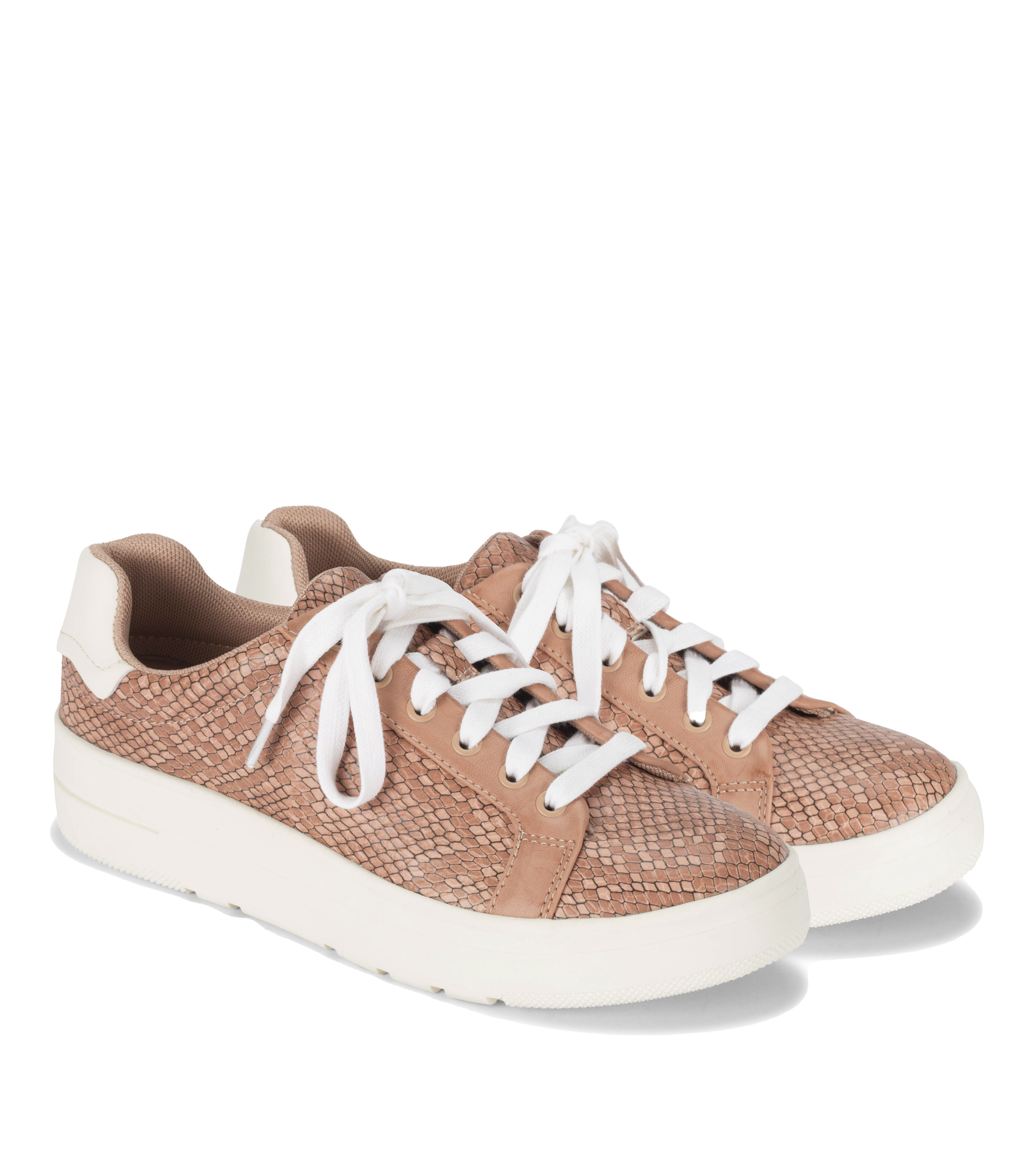 Baretraps NISHELLE Women's Casuals Soft Pink Snake Size 5.5 M (BT28900)