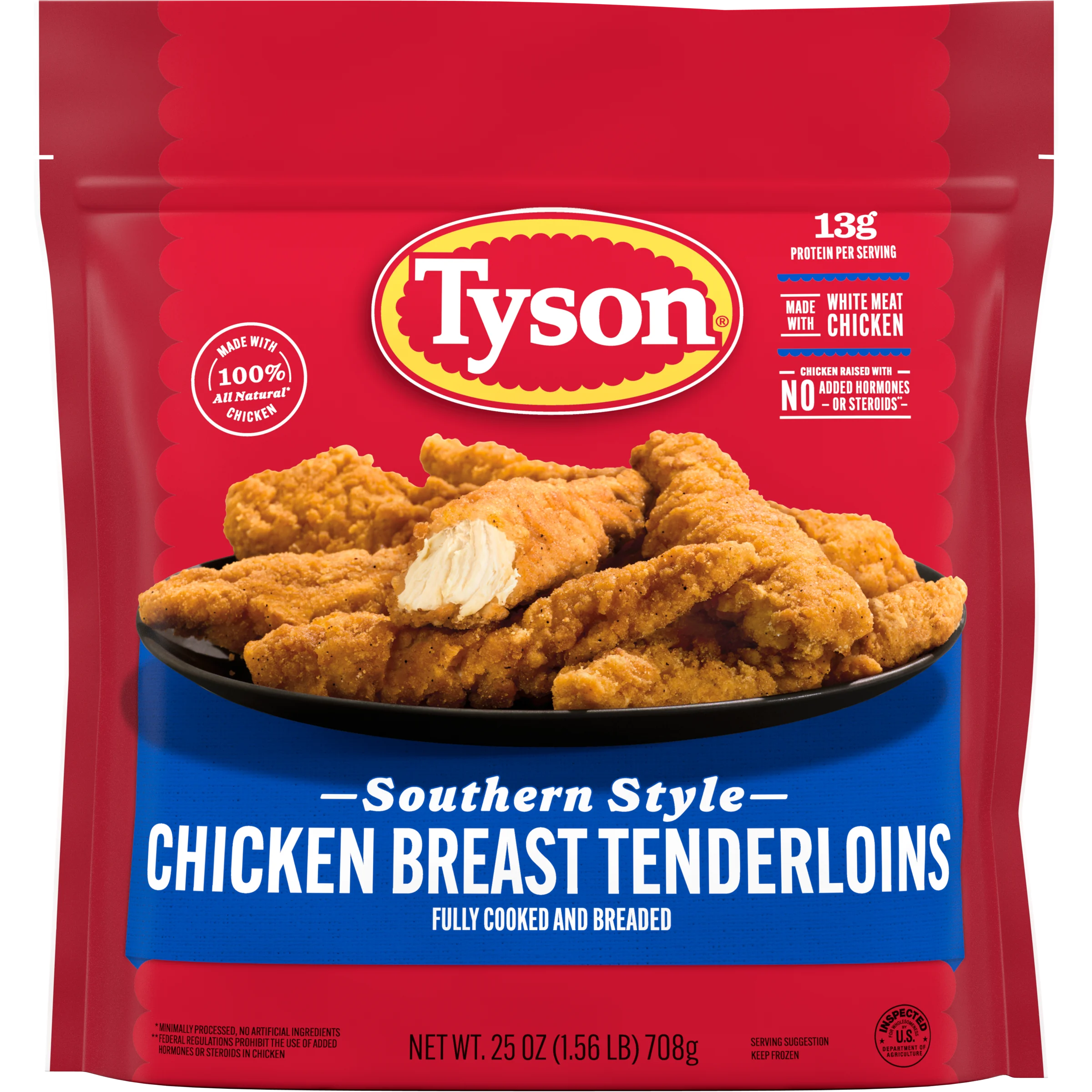 Fully Cooked Southern Style Chicken Breast Tenderloins