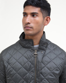Flyweight Chelsea Quilted Jacket Charcoal