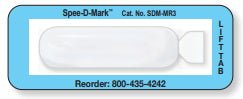 Radiology Skin Marker MRI Spee-D-Mark™ Oblong General Use