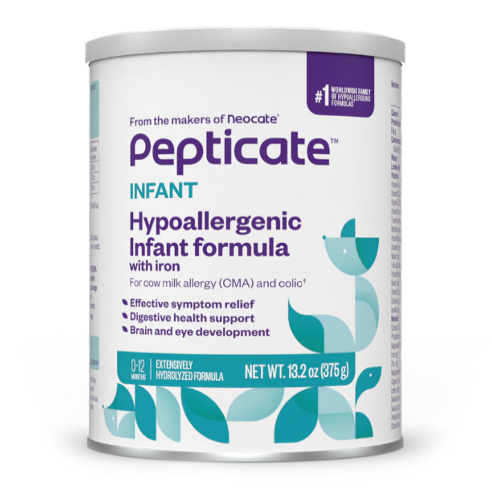 Pepticate™ Hypoallergenic Infant Formula, 13.2-ounce can