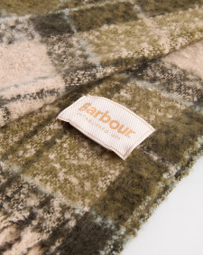 Geschenkset Beanie Saltburn & Schal Tartan Ancient Loden/Dk Green