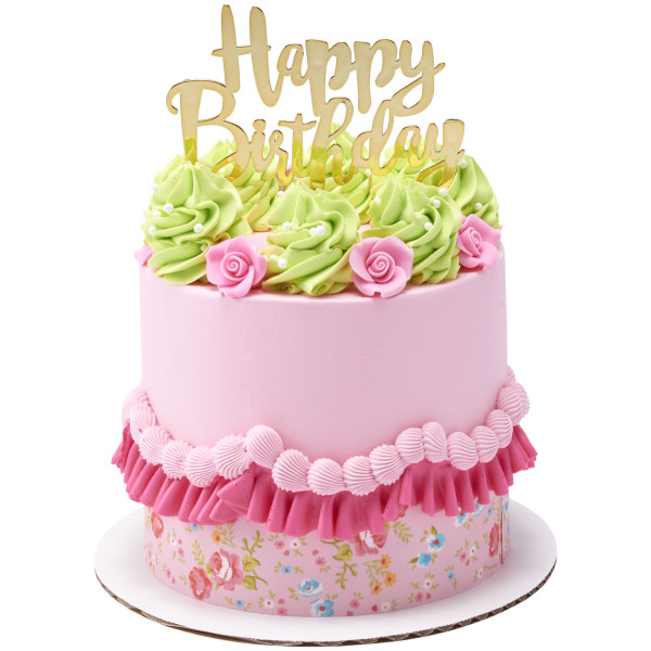 Happy Birthday Assortment Plastic Candle Holder