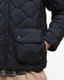 Jig Quilted Jacket Navy