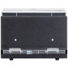 One-sided bulk unwrapped straw dispenser in black