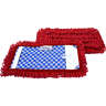 Hillyard, Trident, Premium Looped Microfiber Mesh Pocket Mop, 11"W, Red
