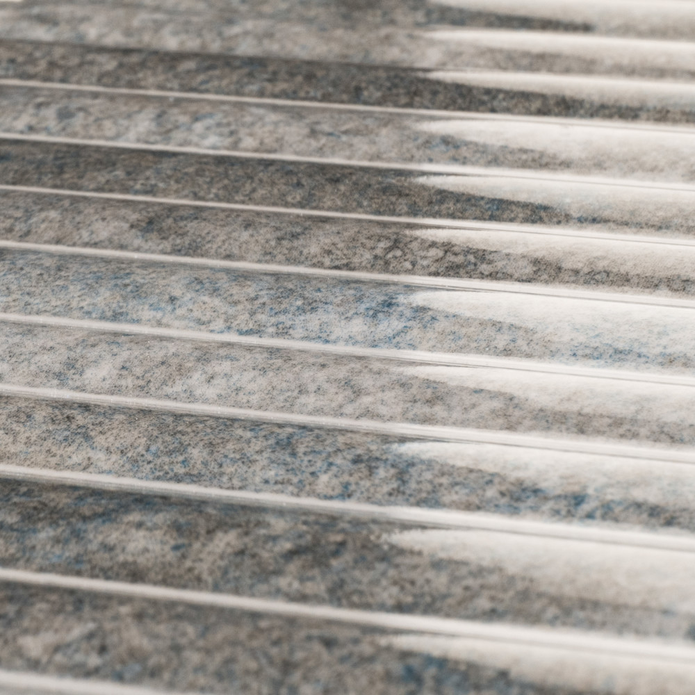 Rubik Greige 5-7/8 in. x 11-3/4 in. Ceramic Wall Tile