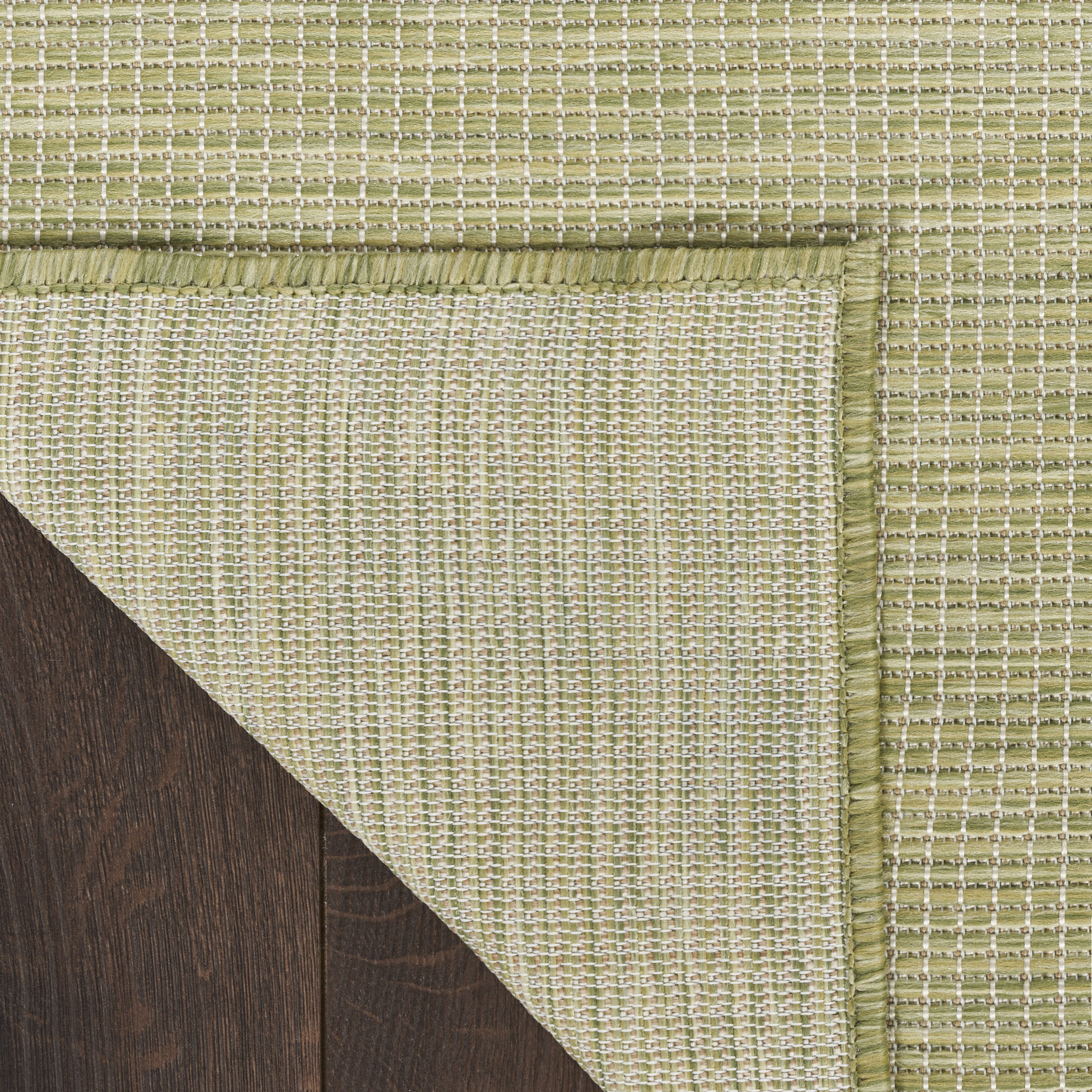 Nourison Positano 2' x 6' Green Modern Rug