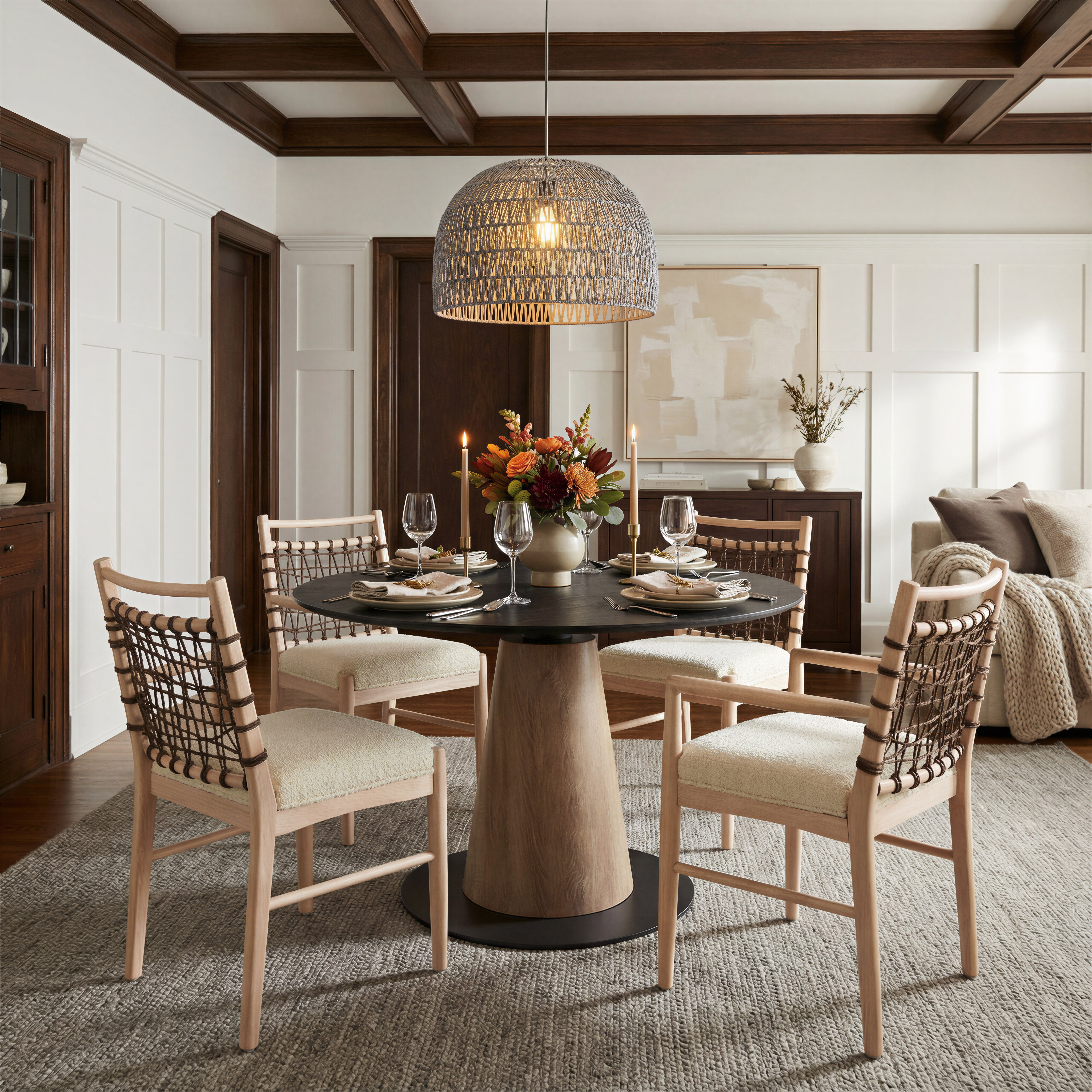 Wezly Dining Chair (Set of 2) Ivory product image