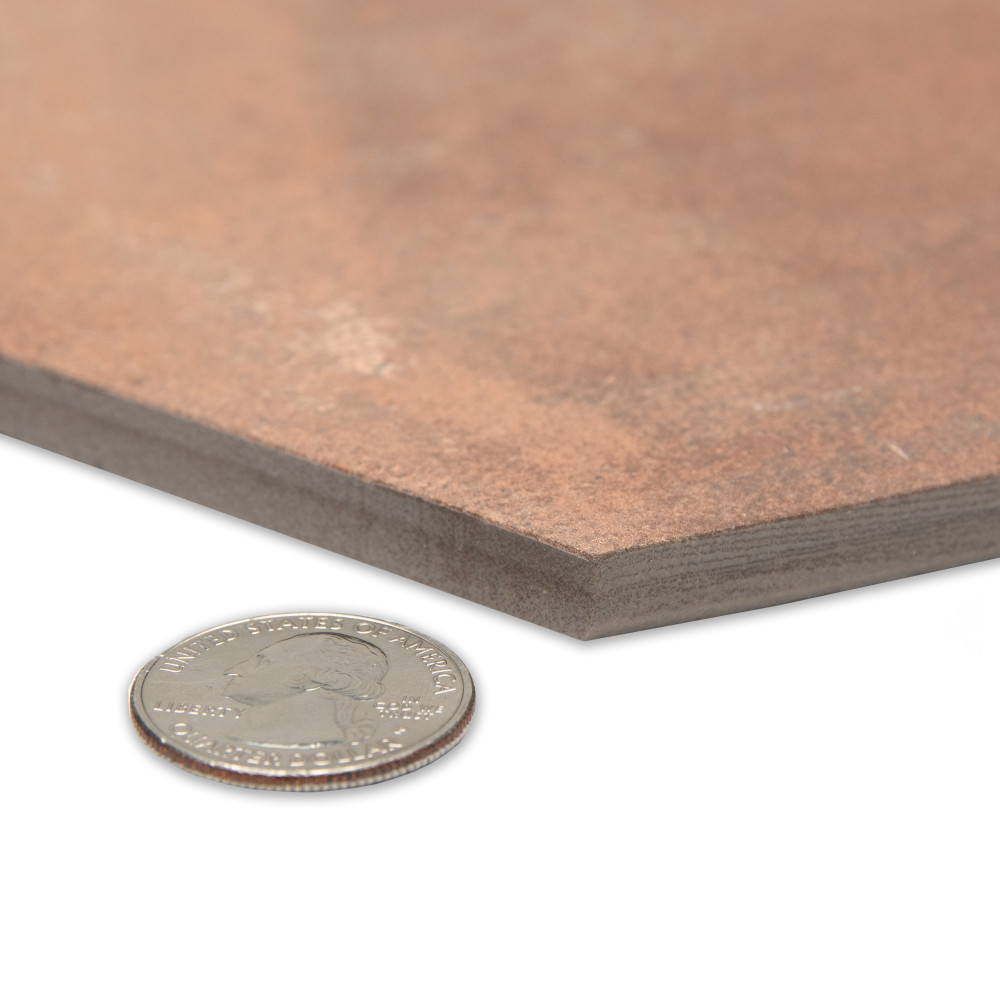 Argillos Hex Terracota 20-1/2 in. x 23-5/8 in. Porcelain Floor and Wall Tile