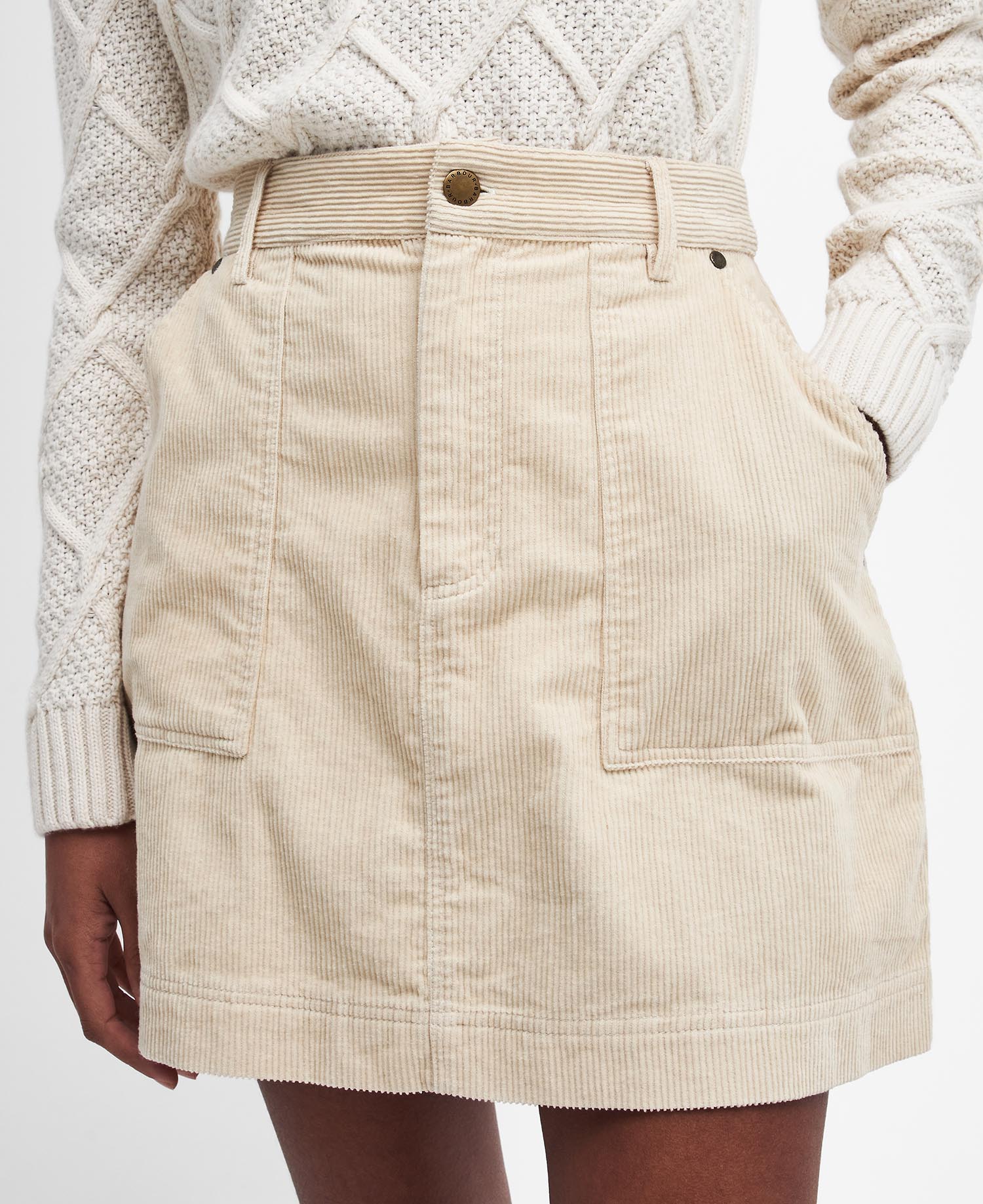 Anya Corduroy Mini Skirt image number 3