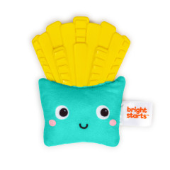 Bright Starts Side of Smiles French Fry Crinkle Teether, Unisex, 3 months+ - image 2 of 9