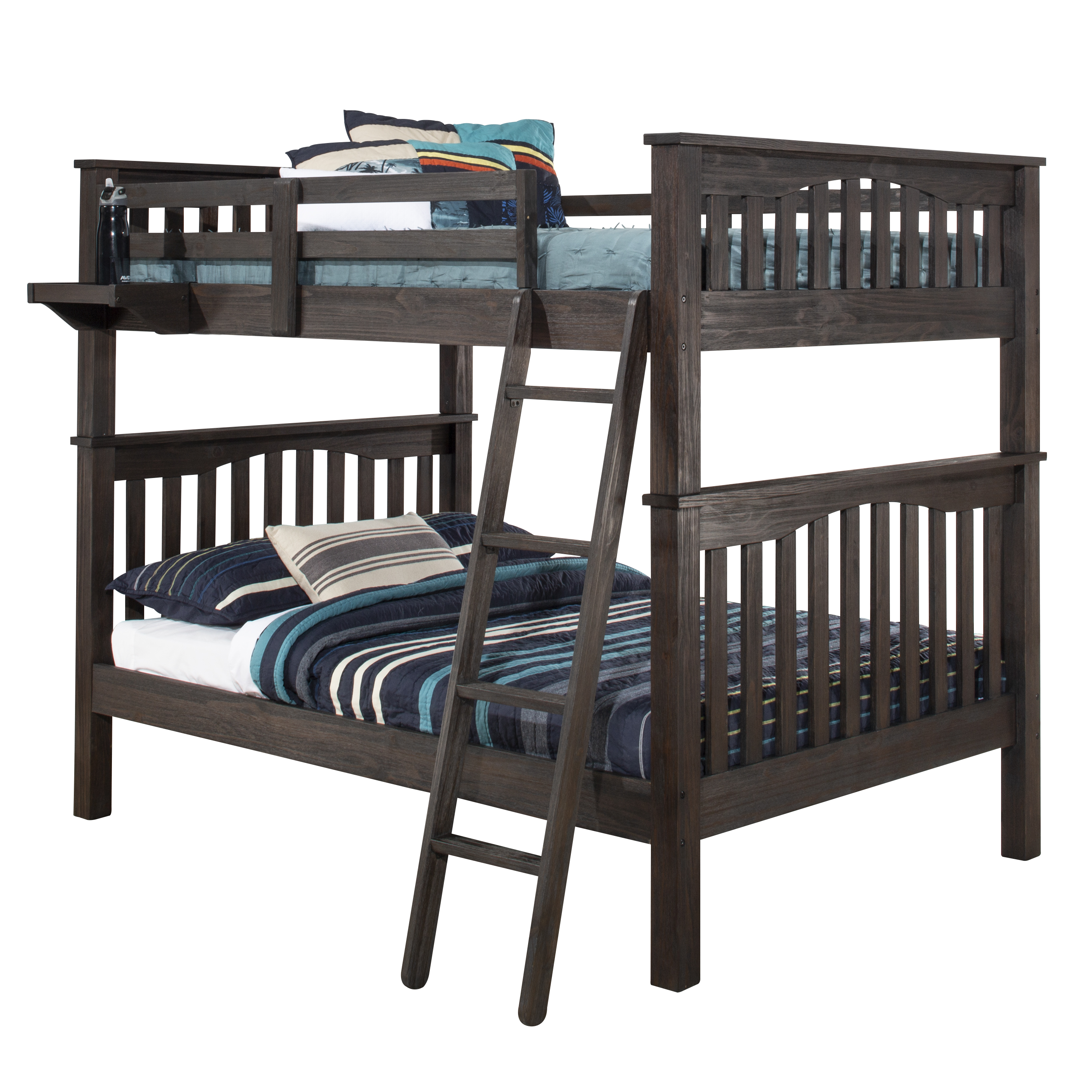 Highlands Wood Bunk Bed with Nightstand