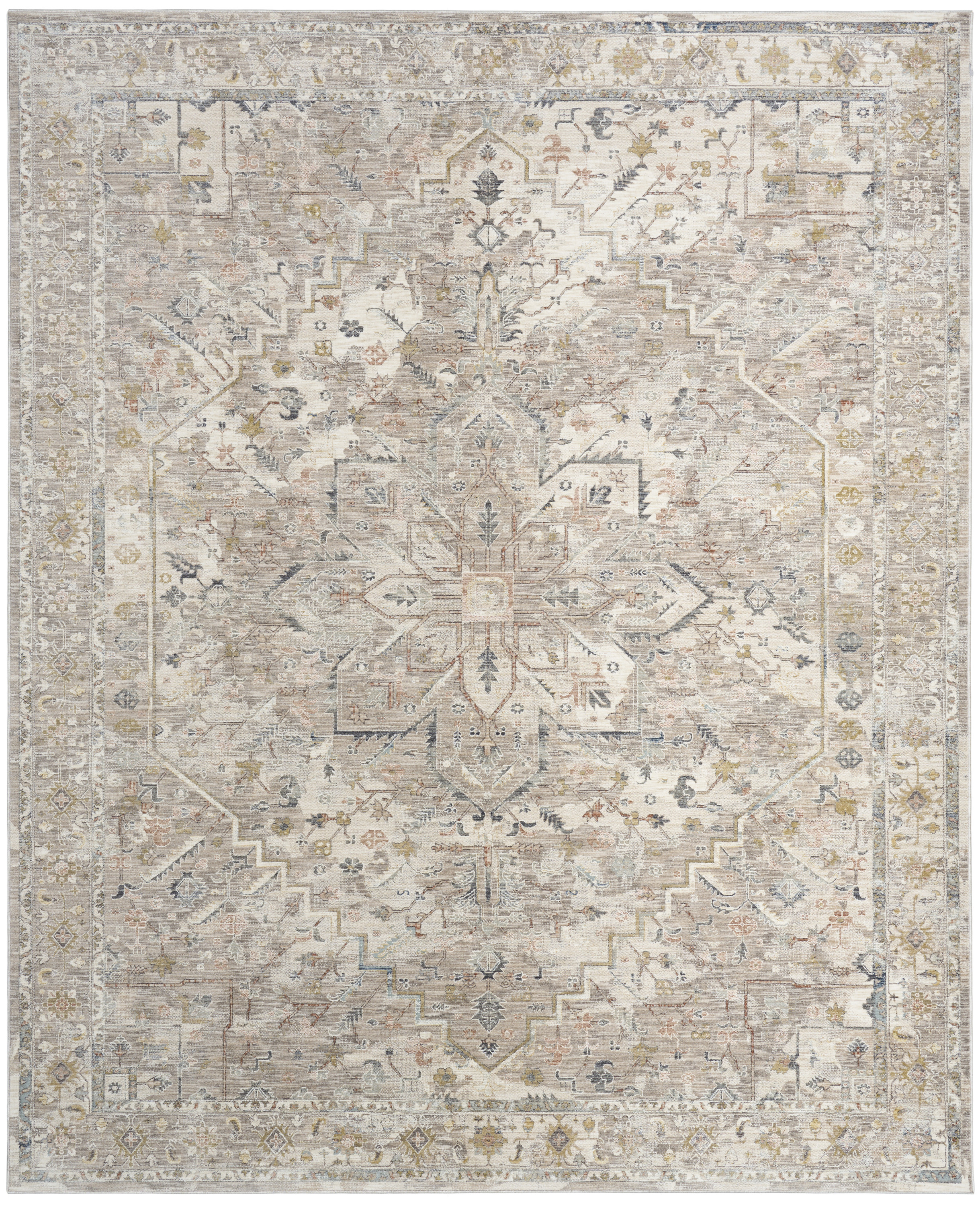 47.00" x 70.00" x .25" Antique Fusion Turkey N1320