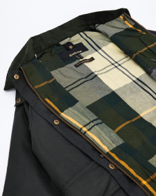 Tain Waxed Jacket Sage-Ancient