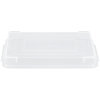 Quarter-size clear sheet pan cover
