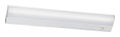 Direct Wire Undercabinet Light Fluorescent 120V Frosted Glass White 13W 1-Light 21 in.